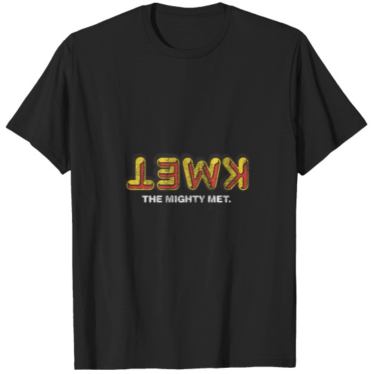 Discover KMET Radio Logo - Defunct Radio Station - &quot;Weathered&quot; Version Esse T-Shirts