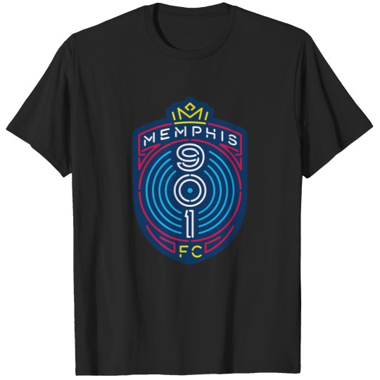 Discover Memphis 901 Fc Logo1 T-Shirts