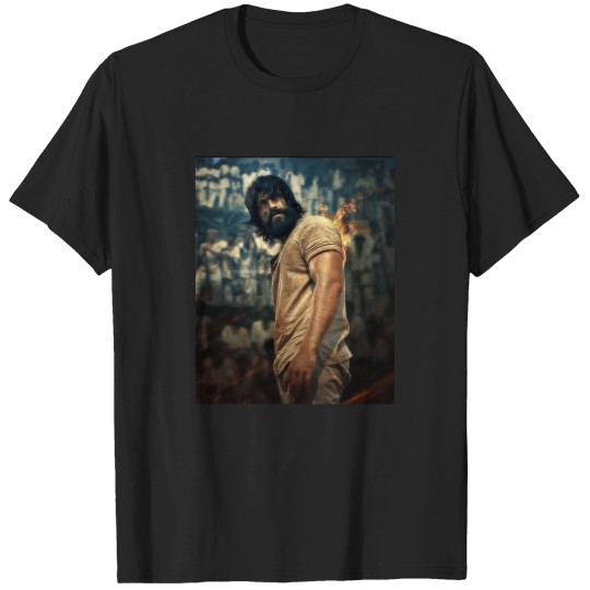 Discover Yash's KGF Chapter 2 Movie New actives T-Shirts