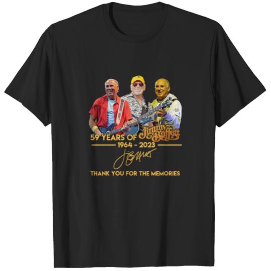 Discover Vintage Jimmy Buffett 59 Years Anniversary 1964 - 2003 Shirt
