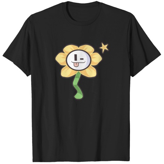 Discover Undertale Games   Flowey T-Shirts