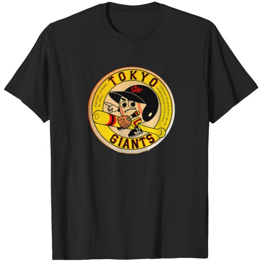 Discover Tokyo Giants Vintage Japan Shirt Logo T-Shirts