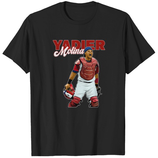 Discover Yadier Molina Reaction T-Shirts