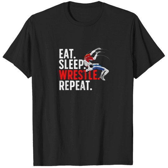 Discover Cool Wrestling Art For Men Women Kids Youth Wrestling Lover T-Shirts