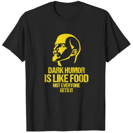Discover Lenin  Dark Humor Is Like Food Not Everyone Gets It Active T-Shirts