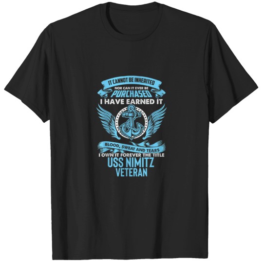 Discover USS Nimitz CVN68 Aircraft Carrier T-Shirts