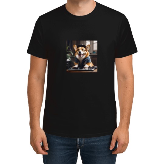 Discover Dj CORGI - the dogs Corgi Deejay T-Shirts
