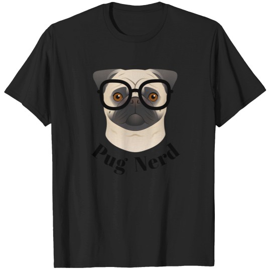 Discover Pug Nerd T-Shirts