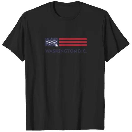 Discover Washington DC Statehood Flag Star T-Shirts