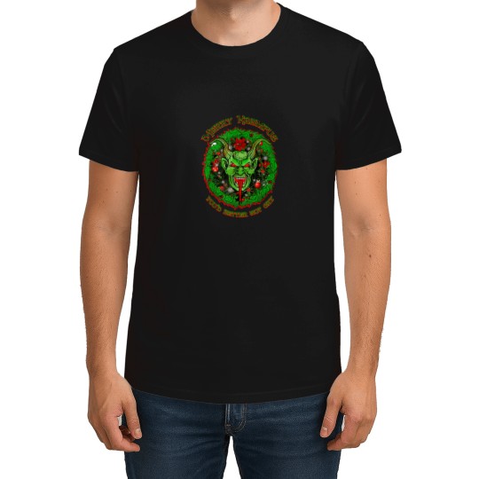 Discover Ugly Merry Krampus 1355 T-Shirts
