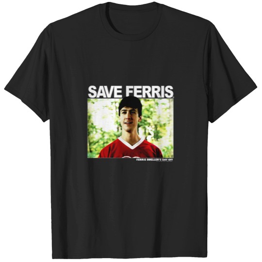 Discover Ferris Bueller's Day Off Cameron Save Ferris T-Shirts