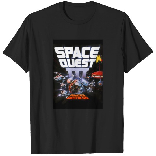 Discover Classic Game Covers   Space Quest 3 T-Shirts
