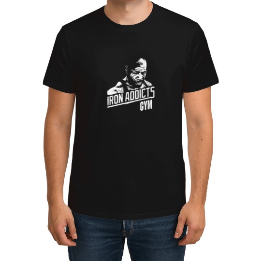 Discover Iron Addict Gym  Black  1 T-Shirts
