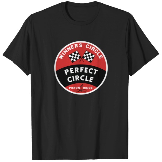 Discover Vintage Perfect Circle Piston Rings Sticker Design T-Shirts