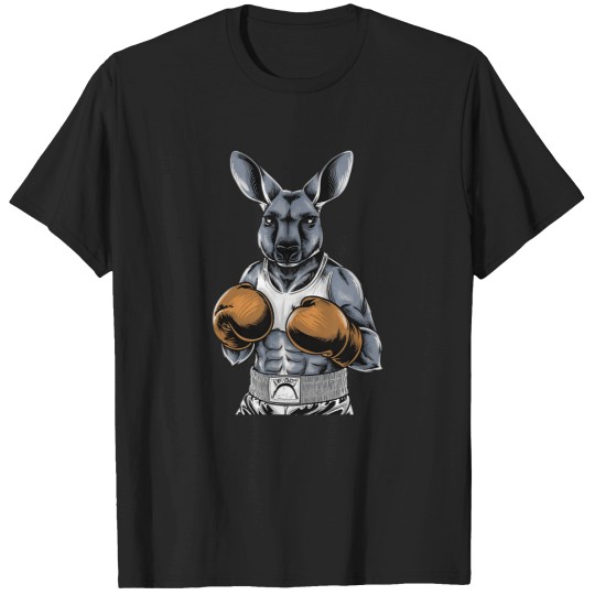 Discover Boxing Australian Kangaroo T-Shirts