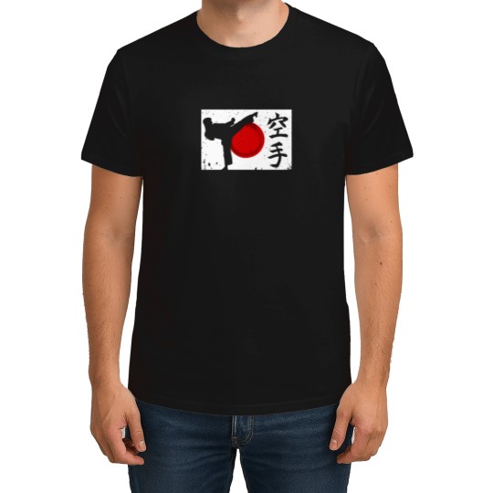Discover Japanese Karate Shirt High Kick T-Shirts