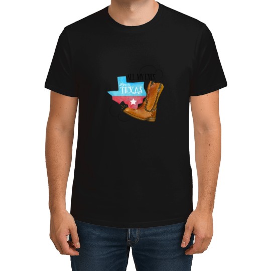 Discover All My Exes Live in Texas T-Shirts