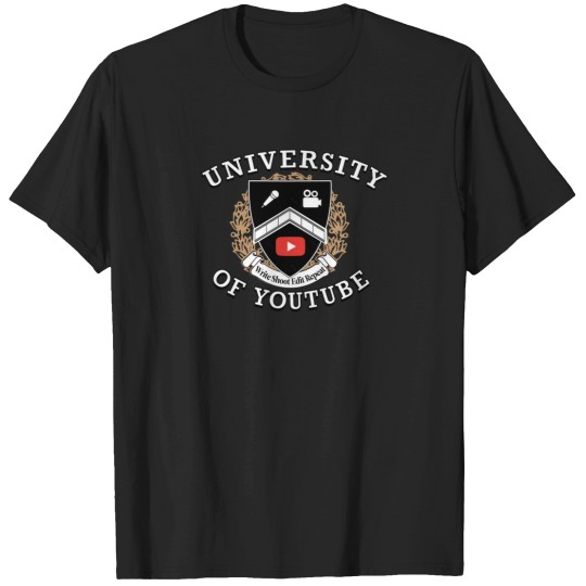 Discover University of Youtube T-Shirts