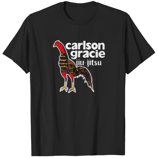 Discover Carlson Gracie Team Logo Rooster Essential T Shirt 1 T-Shirts