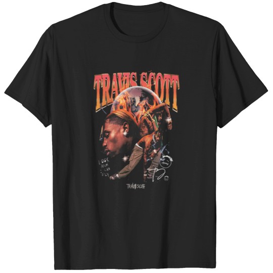 Discover Travis Scott Music Merchandise - T-Shirts