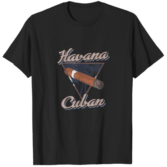Discover Havana Cuban Cigar in Havana Cuba T-Shirts