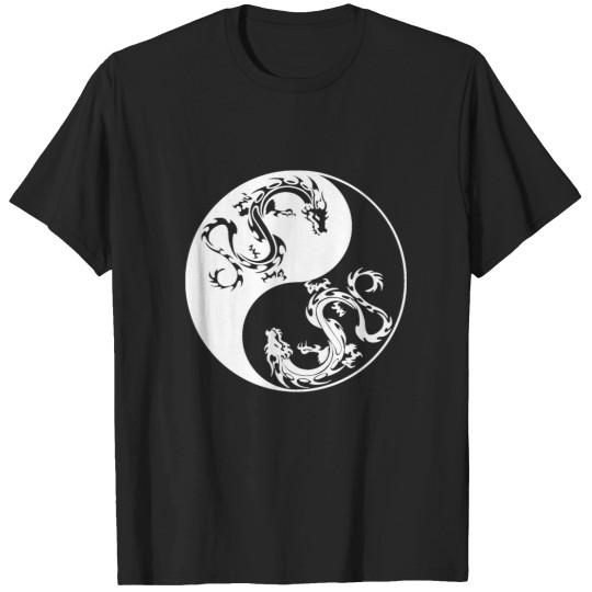 Discover Yin Yang Dragon T-Shirts