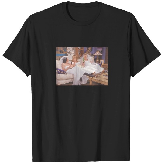 Discover Friends Phoebe Monica Rachel Wedding Gown Photos T-Shirts