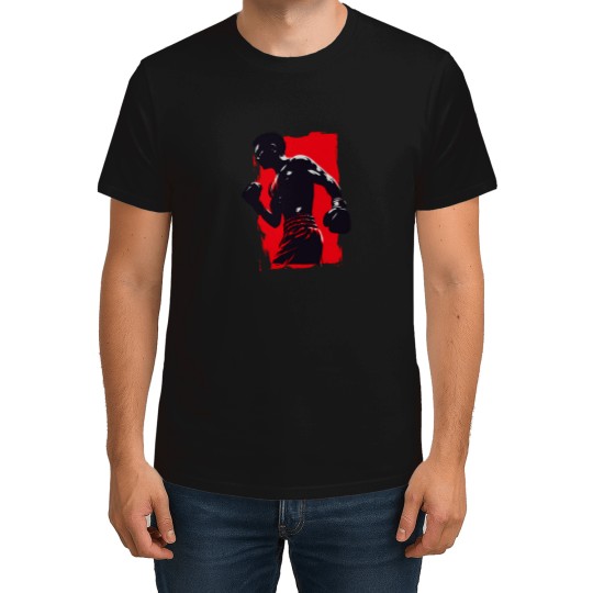 Discover Kickboxer Silhouette T-Shirts