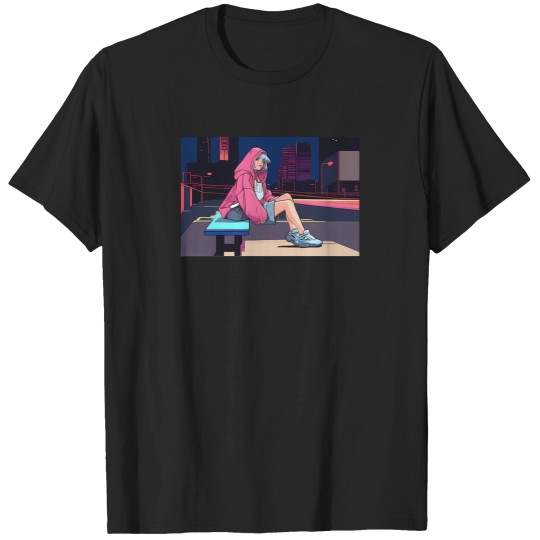 Discover Tokyo Night Groove Hip Hop Vibes 1 T-Shirts