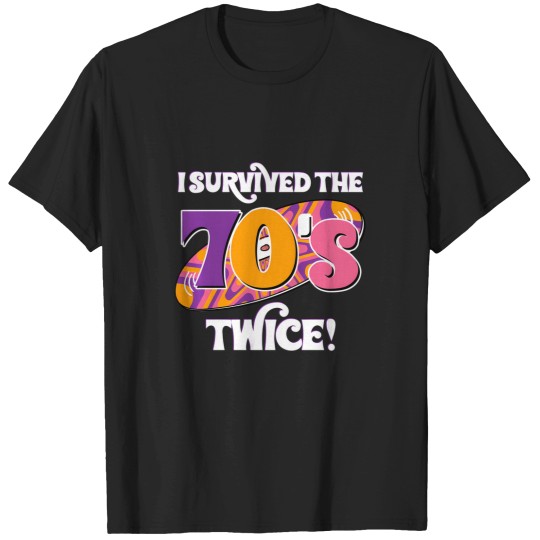 Discover I Survived The 70S Twice T-Shirts