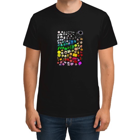 Discover BFDI Inanimate Insanity All Characters (4) T-Shirts