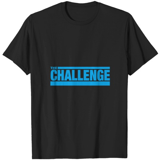 Discover the Challenge Logo Blue T-Shirts