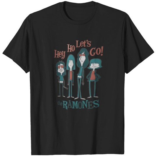 Discover Ramones Hey Ho Lets Go 1 T-Shirts