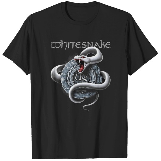 Discover Whitesnake Band Logo T-Shirts