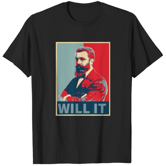 Discover Theodore Herzl Hope Poster 569 T-Shirts
