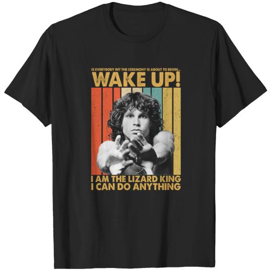 Discover Vintage Jim Art Morrison I Am The Lizard King I Can Do Anything T-Shirts