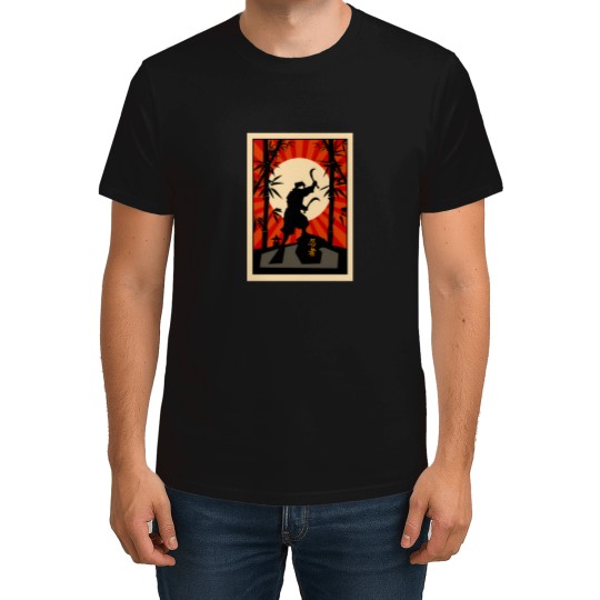 Discover Ninja Kama Shinobie Ninjutsu Ninpo Art 3189 T-Shirts