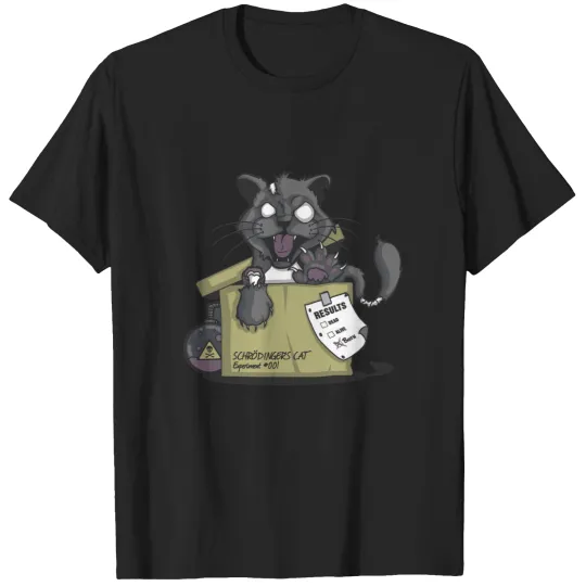 Discover Schrodinger s cat T-Shirts
