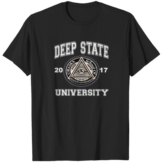 Discover Deep State University Obama School Of Shadow Government 1213 T-Shirts