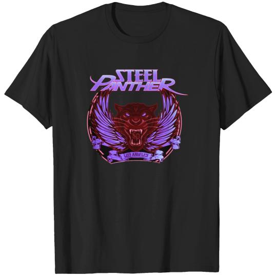 Discover steel panther band rock metal logo T-Shirts