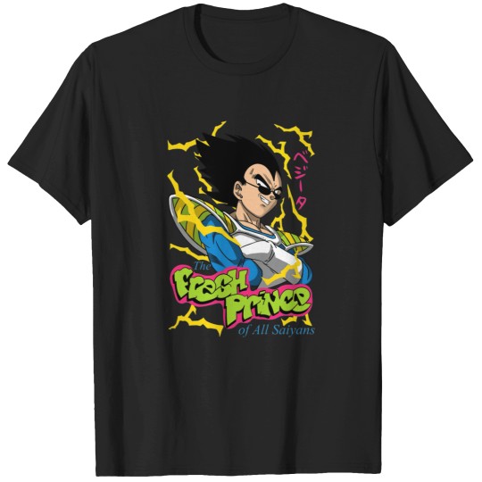 Discover Dragon Ball Fresh prince of all saiyans T-Shirts