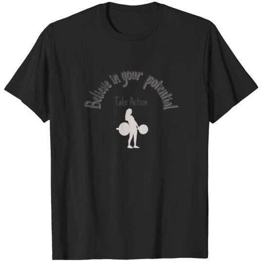 Discover believe in your potential T-Shirts
