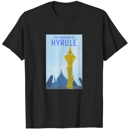 Discover Hyrule Travel Poster T-Shirts