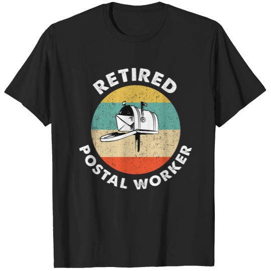 Discover Retired Postal Worker Gifts Retired Postal Worker T-Shirts