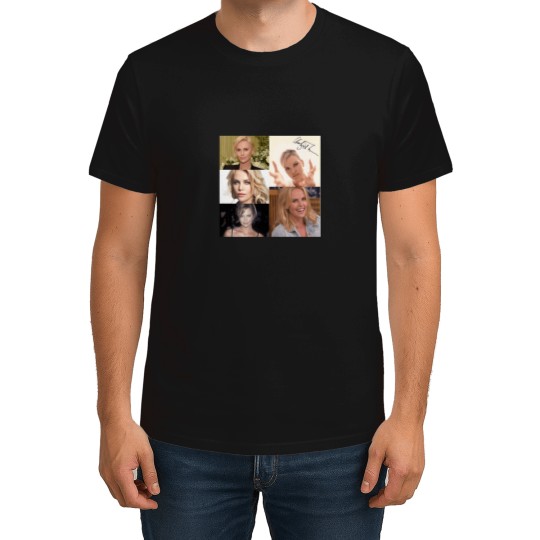Discover Charlize Theron Collage Signed (1) T-Shirts
