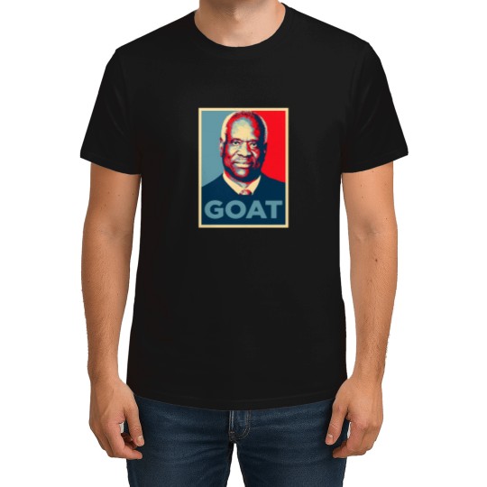 Discover Clarence Thomas Justice Thomas Goat Scotus 800 T-Shirts