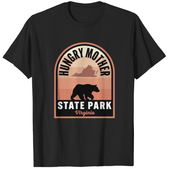 Discover Hungry Mother State Park VA Bear T-Shirts