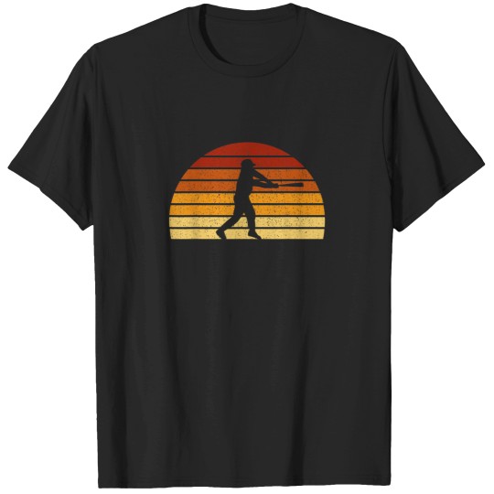 Discover Sunset Baseball Gift For Baseball Players T-Shirts