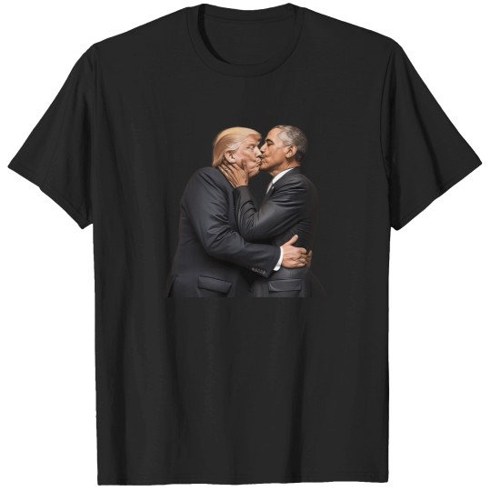 Discover Obama Kissing Trump 766 T-Shirts