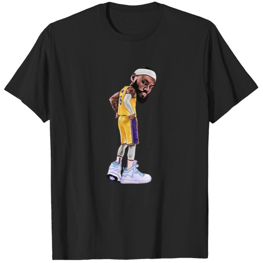 Discover LeBron James - Cartoon Style T-Shirts
